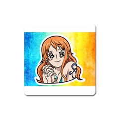 Nami Lovers Money Square Magnet by designmarketalsprey31