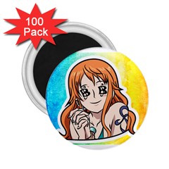 Nami Lovers Money 2 25  Magnets (100 Pack) 