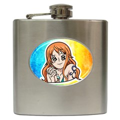 Nami Lovers Money Hip Flask (6 Oz) by designmarketalsprey31