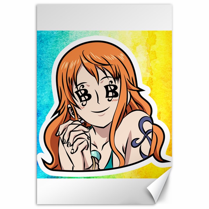 Nami Lovers Money Canvas 20  x 30 