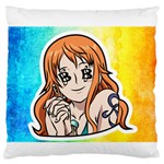 Nami Lovers Money Large Premium Plush Fleece Cushion Case (One Side) Front