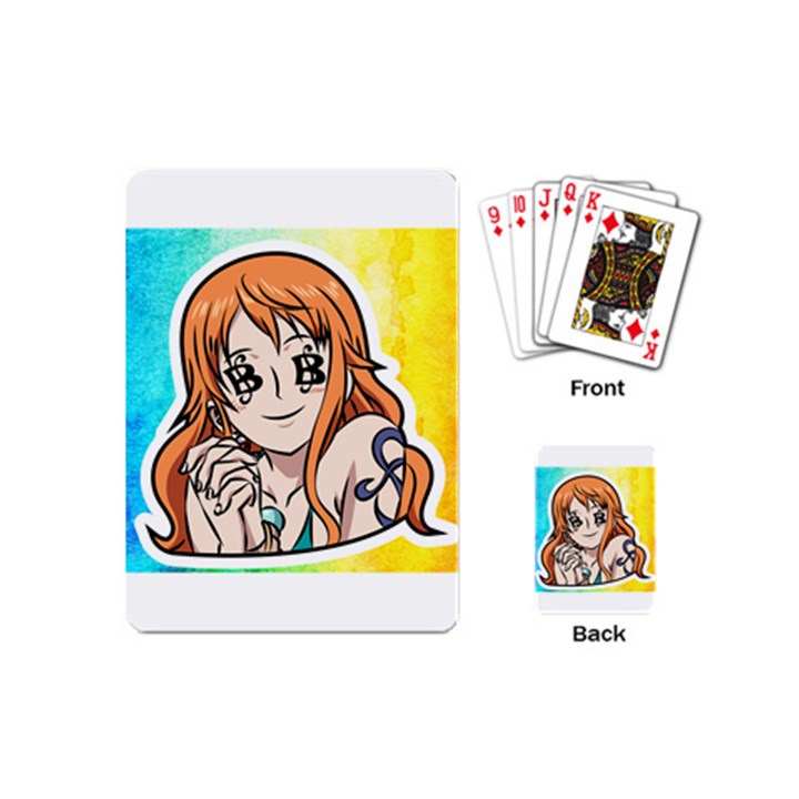 Nami Lovers Money Playing Cards Single Design (Mini)