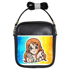 Nami Lovers Money Girls Sling Bag by designmarketalsprey31