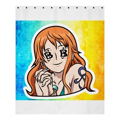 Nami Lovers Money Shower Curtain 60  X 72  (medium)  by designmarketalsprey31