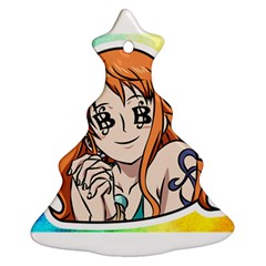 Nami Lovers Money Christmas Tree Ornament (two Sides) by designmarketalsprey31