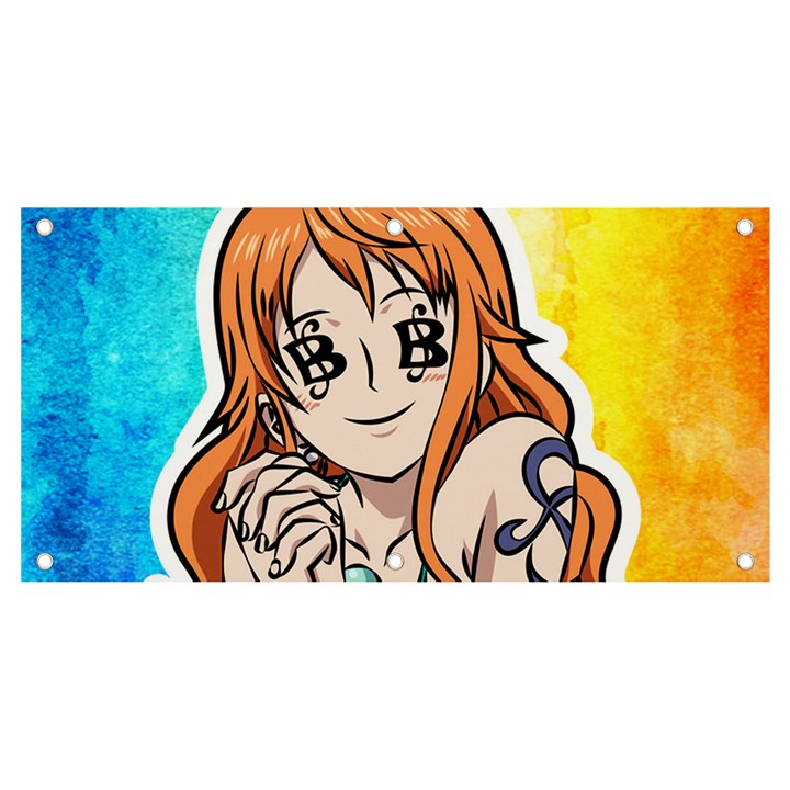 Nami Lovers Money Banner and Sign 4  x 2 