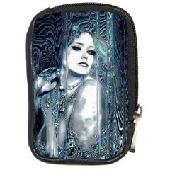 Sapphire Slime Compact Camera Leather Case by MRNStudios