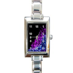 Sparkle Rectangle Italian Charm Watch by Sparkle