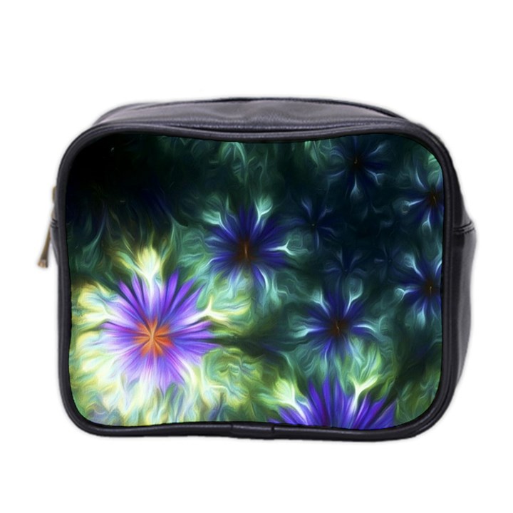 Fractalflowers Mini Toiletries Bag (Two Sides)