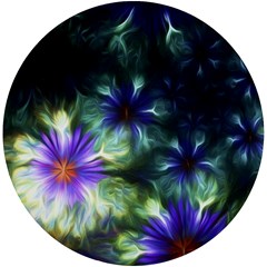 Fractalflowers Uv Print Round Tile Coaster by Sparkle