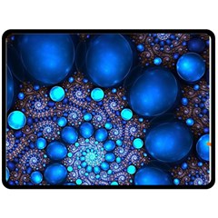 Digitalart Balls One Side Fleece Blanket (large) by Sparkle