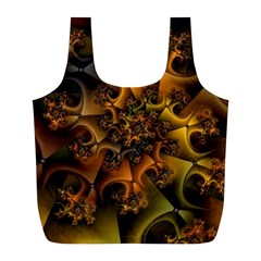 Digitalartflower Full Print Recycle Bag (l) by Sparkle