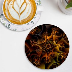 Digitalartflower Uv Print Round Tile Coaster by Sparkle