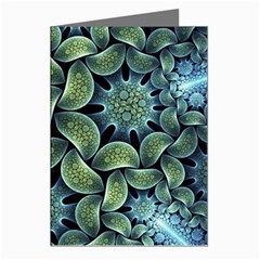 Digitalartflower Greeting Cards (pkg Of 8) by Sparkle