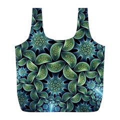 Digitalartflower Full Print Recycle Bag (l) by Sparkle