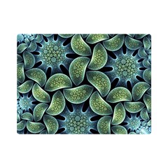 Digitalartflower One Side Premium Plush Fleece Blanket (mini) by Sparkle