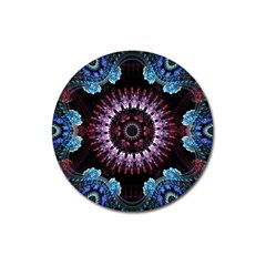 Digitalart Kaleidoscope Magnet 3  (Round)