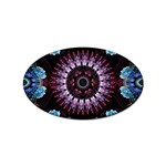 Digitalart Kaleidoscope Sticker Oval (100 pack) Front