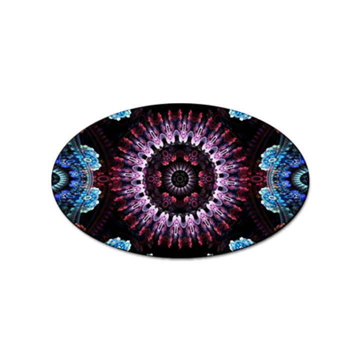 Digitalart Kaleidoscope Sticker Oval (100 pack)