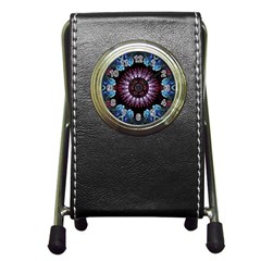 Digitalart Kaleidoscope Pen Holder Desk Clock