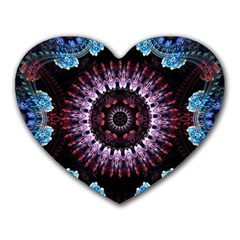 Digitalart Kaleidoscope Heart Mousepad