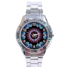 Digitalart Kaleidoscope Stainless Steel Analogue Watch