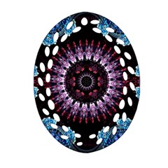 Digitalart Kaleidoscope Ornament (Oval Filigree)