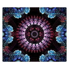 Digitalart Kaleidoscope Premium Plush Fleece Blanket (Small)