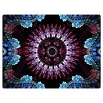 Digitalart Kaleidoscope One Side Premium Plush Fleece Blanket (Extra Small) 40 x30  Blanket Front