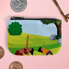 Large Mini Coin Purse by SymmekaDesign