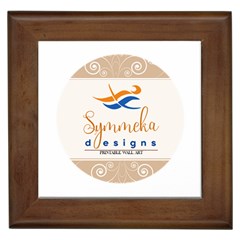 Logo Pngdd Framed Tile by SymmekaDesign