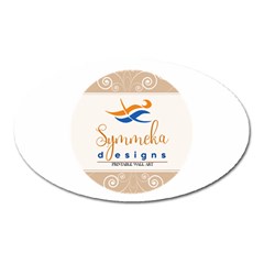 Logo Pngdd Oval Magnet by SymmekaDesign