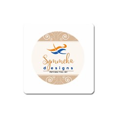 Logo Pngdd Square Magnet by SymmekaDesign