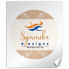 Logo Pngdd Canvas 8  X 10  by SymmekaDesign