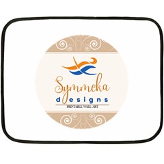 Logo Pngdd Fleece Blanket (mini) by SymmekaDesign