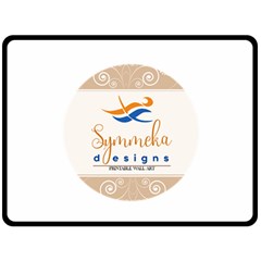 Logo Pngdd One Side Fleece Blanket (large) by SymmekaDesign