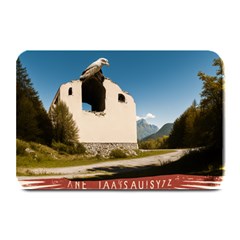  Us Ventag Eagles Travel Poster Graphic Style Redbleuwhite  Plate Mats by steakspro94