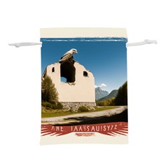  Us Ventag Eagles Travel Poster Graphic Style Redbleuwhite  Lightweight Drawstring Pouch (m)