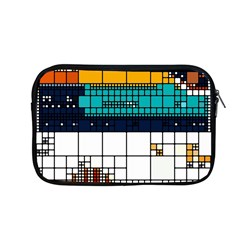 Abstract Statistics Rectangles Classification Apple Macbook Pro 13  Zipper Case by Pakemis