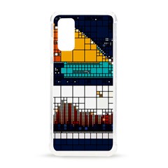 Abstract Statistics Rectangles Classification Samsung Galaxy S20 6 2 Inch Tpu Uv Case by Pakemis