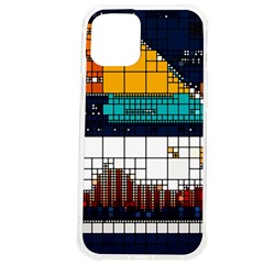 Abstract Statistics Rectangles Classification Iphone 12 Pro Max Tpu Uv Print Case by Pakemis