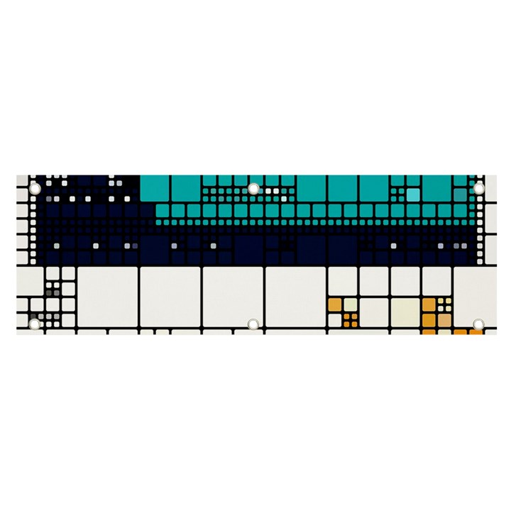 Abstract Statistics Rectangles Classification Banner and Sign 6  x 2 