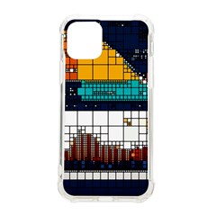 Abstract Statistics Rectangles Classification Iphone 11 Pro 5 8 Inch Tpu Uv Print Case by Pakemis