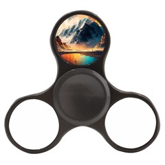 Abstract Color Colorful Mountain Ocean Sea Finger Spinner by Pakemis