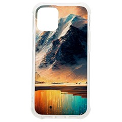 Abstract Color Colorful Mountain Ocean Sea Iphone 12 Mini Tpu Uv Print Case	 by Pakemis