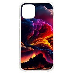 Ocean Sea Wave Clouds Mountain Colorful Sky Art Iphone 12/12 Pro Tpu Uv Print Case