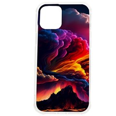 Ocean Sea Wave Clouds Mountain Colorful Sky Art Iphone 12 Pro Max Tpu Uv Print Case