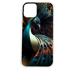 Peacock Bird Feathers Colorful Texture Abstract Iphone 12 Pro Max Tpu Uv Print Case