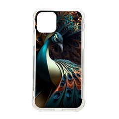 Peacock Bird Feathers Colorful Texture Abstract Iphone 11 Pro 5 8 Inch Tpu Uv Print Case