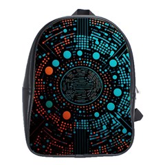 Big Data Abstract Abstract Background School Bag (large)